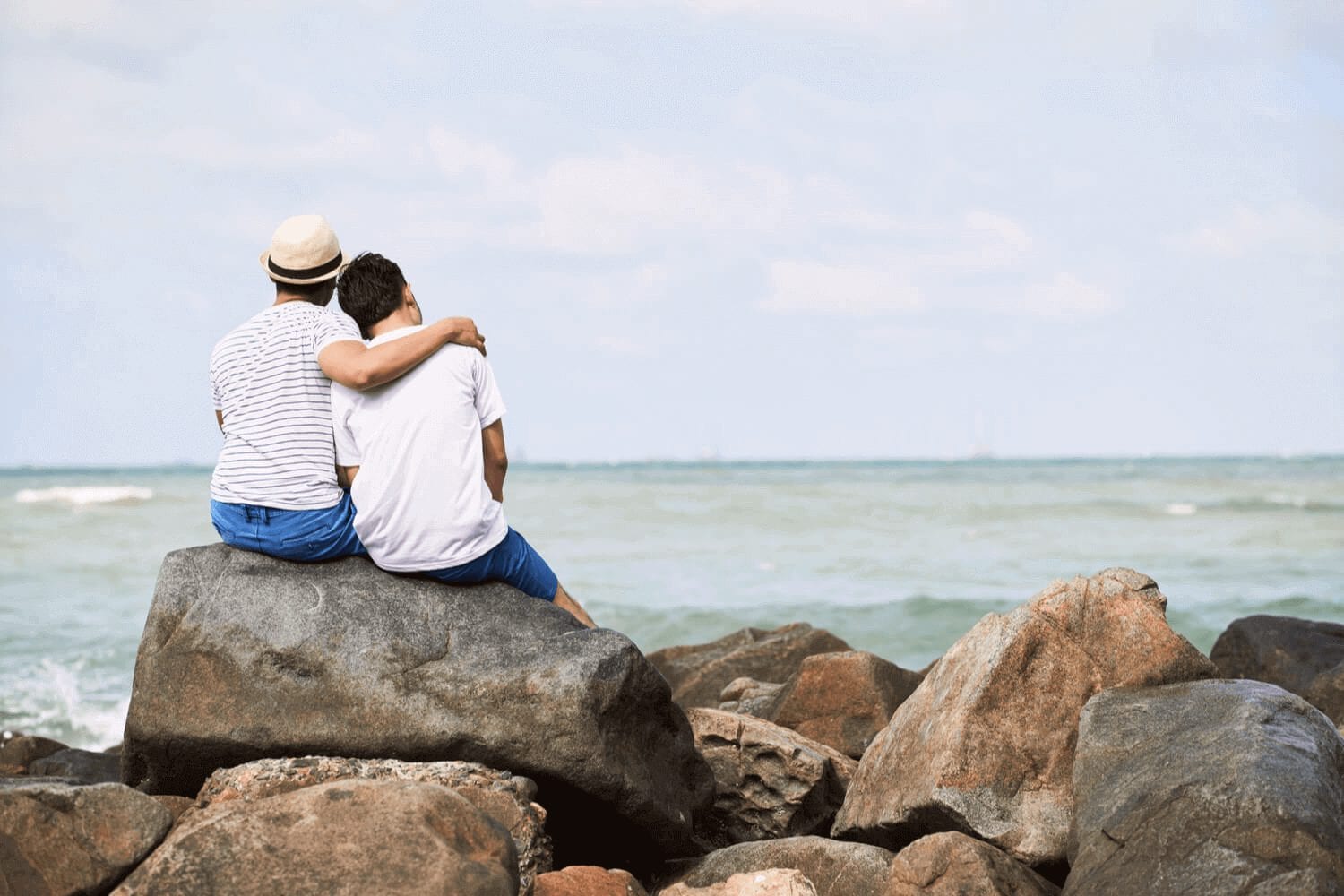 Picture of couple enjoying all of the Things to Do in Boothbay Harbor.