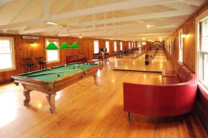Pine Room, vintage game room, Newagen experience your stay