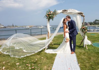 Boothbay harbor resort wedding