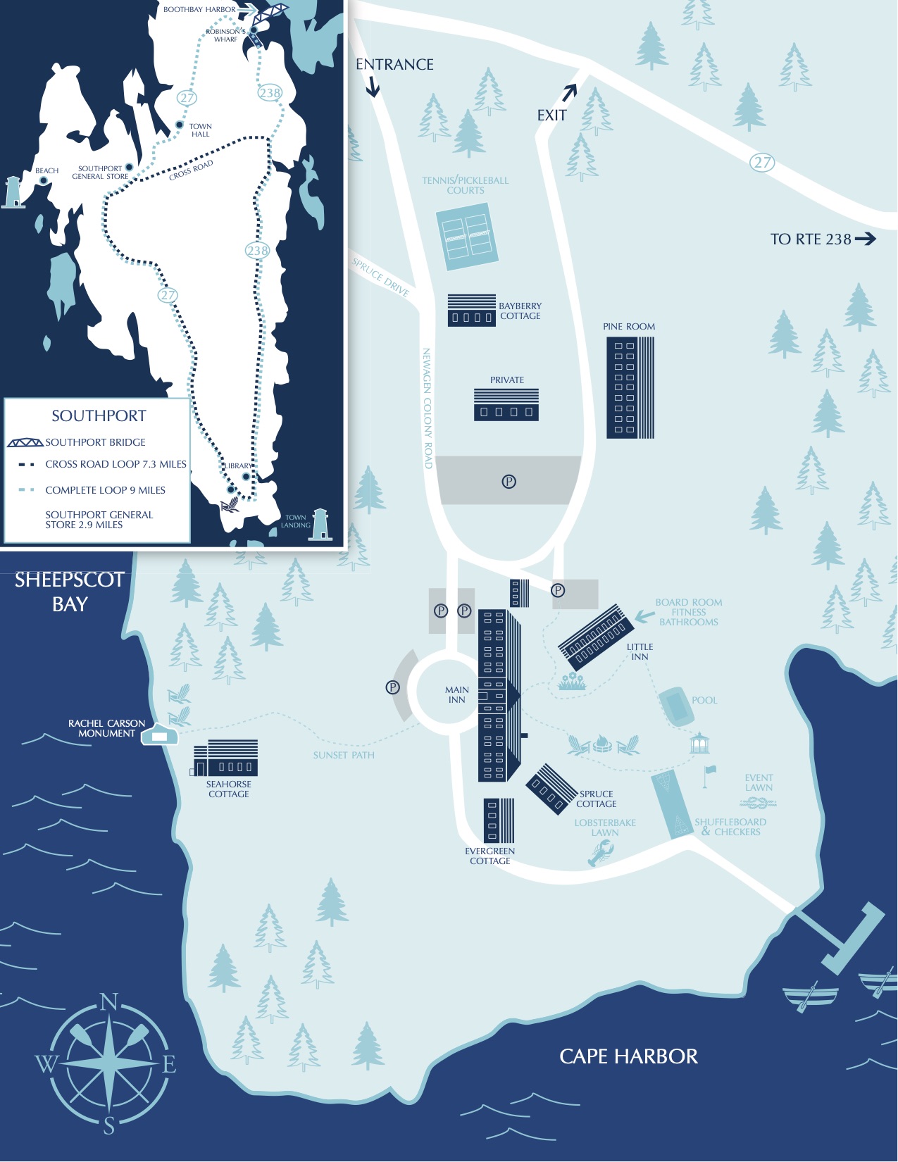 NSI Resort Map 2023